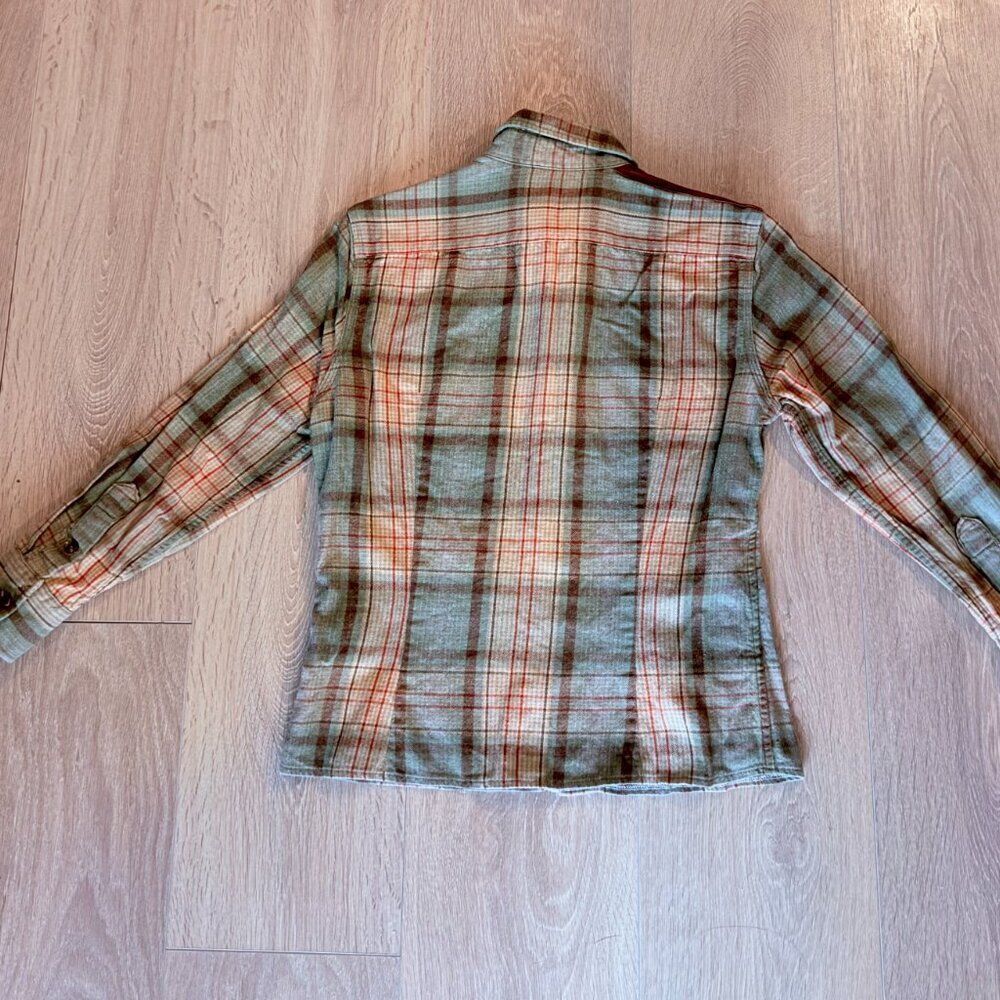 Women's Vintage Ralph Lauren Plaid Long Sleeve Hunting Shirt - Size 6 (small) - Picture 4 of 12